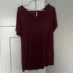 Flowy v neck t shirt